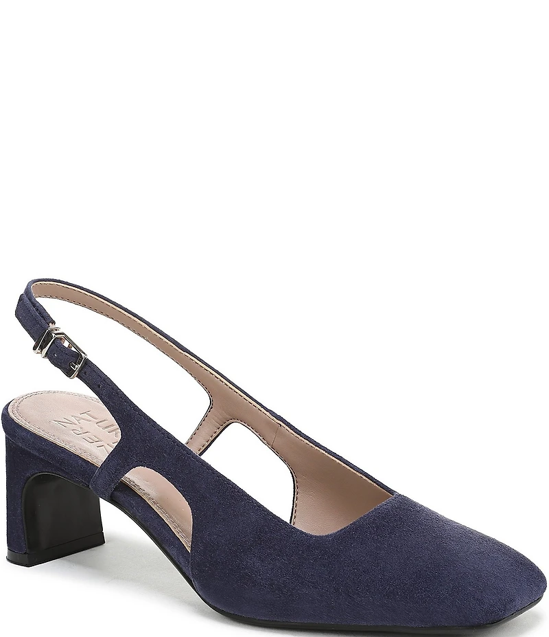 Naturalizer Carmen Suede Slingback Pumps