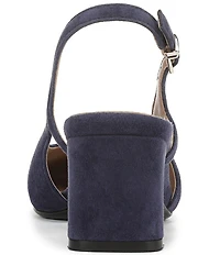 Naturalizer Carmen Suede Slingback Pumps