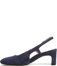 Naturalizer Carmen Suede Slingback Pumps