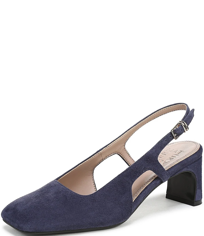 Naturalizer Carmen Suede Slingback Pumps