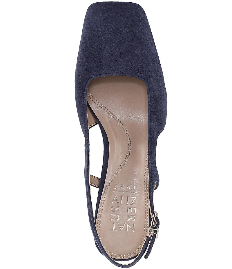 Naturalizer Carmen Suede Slingback Pumps