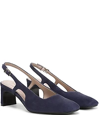 Naturalizer Carmen Suede Slingback Pumps