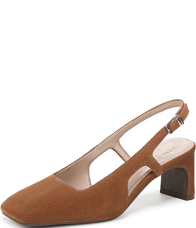Naturalizer Carmen Suede Slingback Pumps