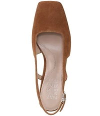 Naturalizer Carmen Suede Slingback Pumps