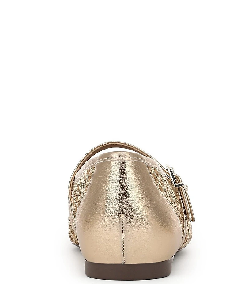 Naturalizer Cayla Mesh Metallic Mary Jane Flats