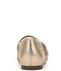 Naturalizer Cayla Mesh Metallic Mary Jane Flats