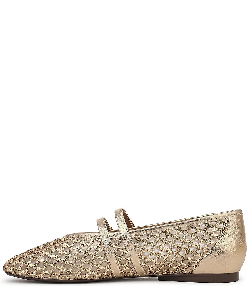 Naturalizer Cayla Mesh Metallic Mary Jane Flats