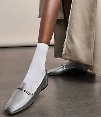 Naturalizer Cecilia Leather Bit Buckle Loafers