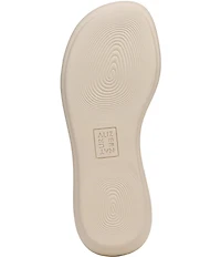 Naturalizer Cersei Croco Embossed Platform Wedge Sandals