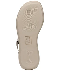 Naturalizer Chance Metallic Platform Wedge Slingback Sandals