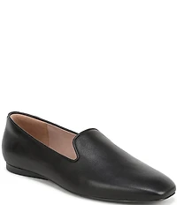 Naturalizer Charm Leather Square Toe Loafers