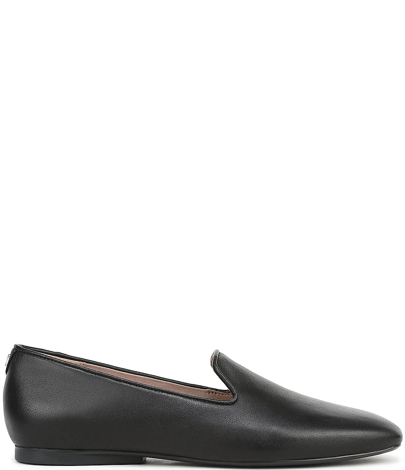 Naturalizer Charm Leather Square Toe Loafers