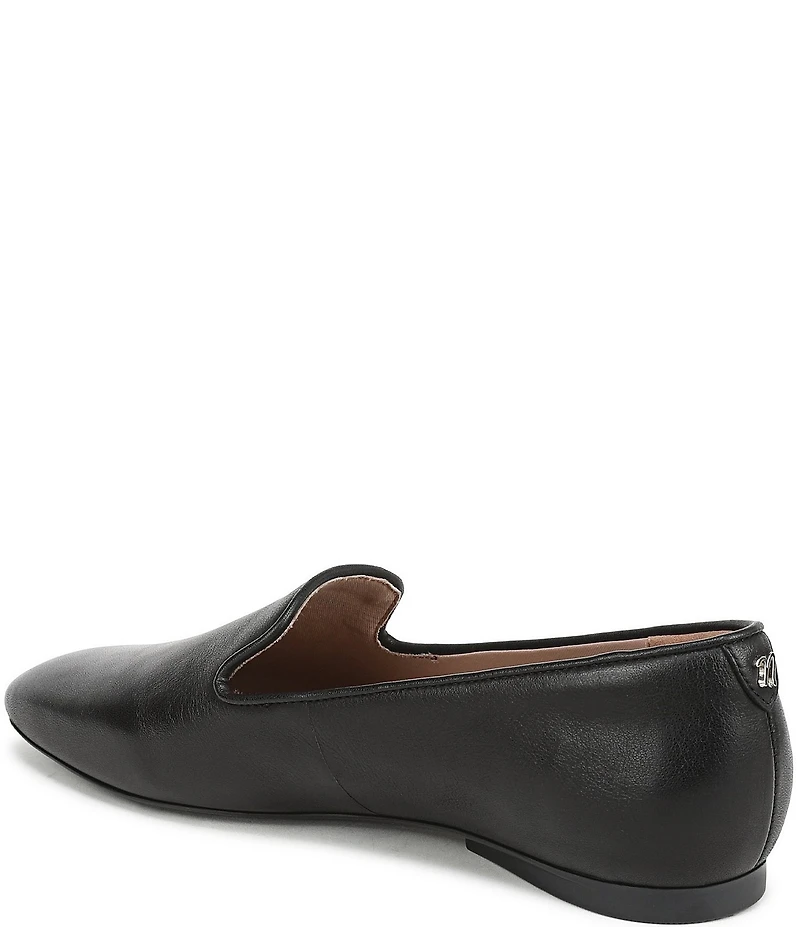 Naturalizer Charm Leather Square Toe Loafers