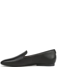 Naturalizer Charm Leather Square Toe Loafers
