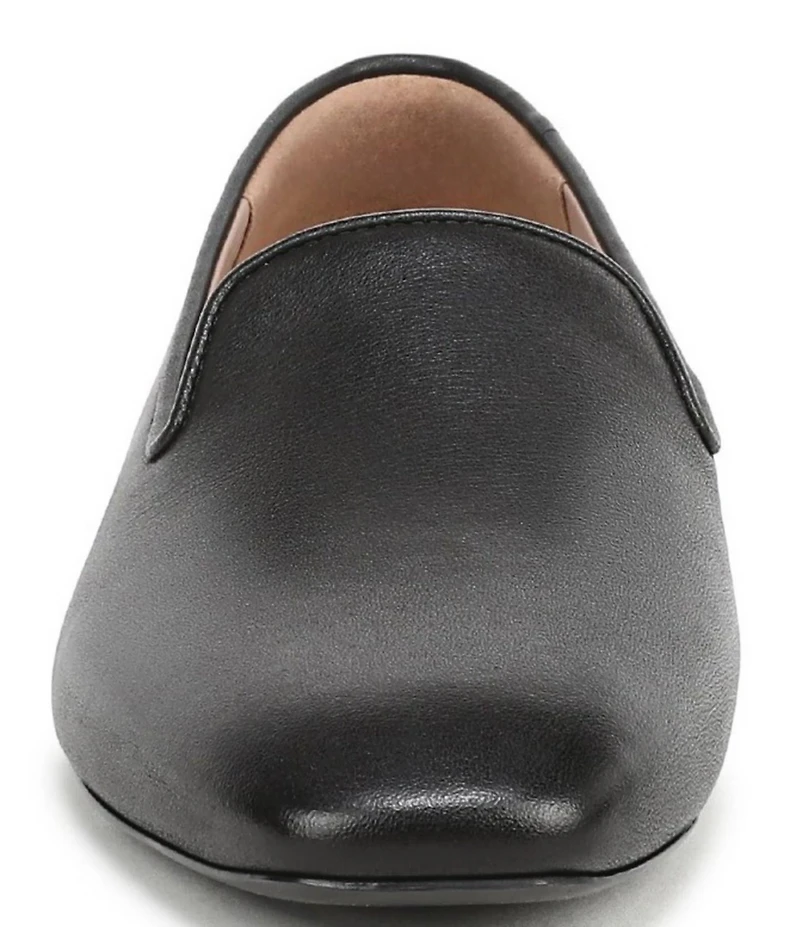Naturalizer Charm Leather Square Toe Loafers