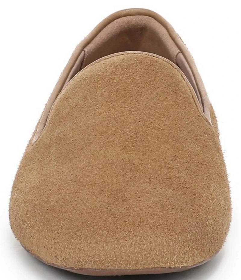Naturalizer Charm Suede Square Toe Loafers