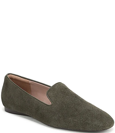 Naturalizer Charm Suede Square Toe Loafers