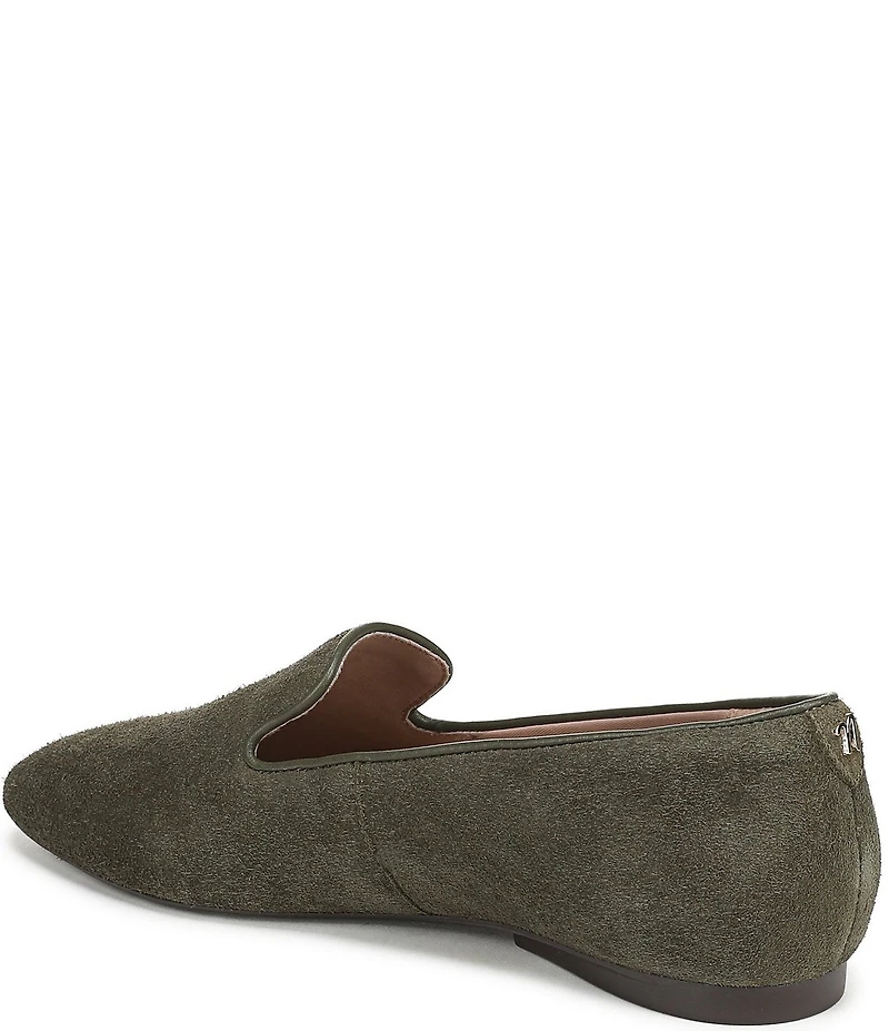 Naturalizer Charm Suede Square Toe Loafers