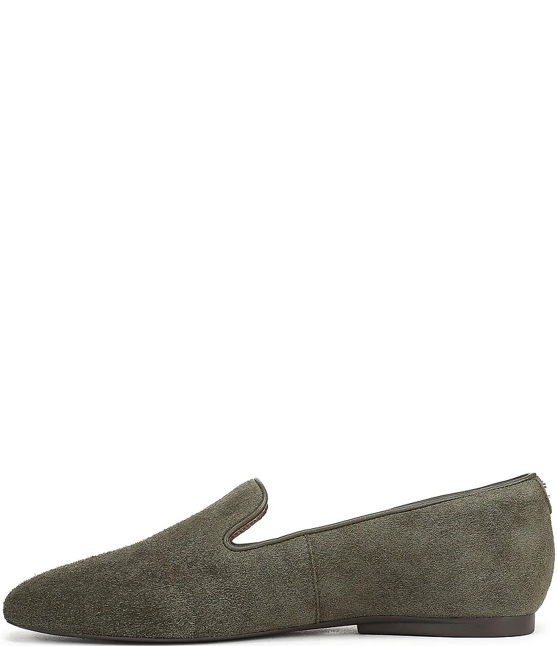 Naturalizer Charm Suede Square Toe Loafers