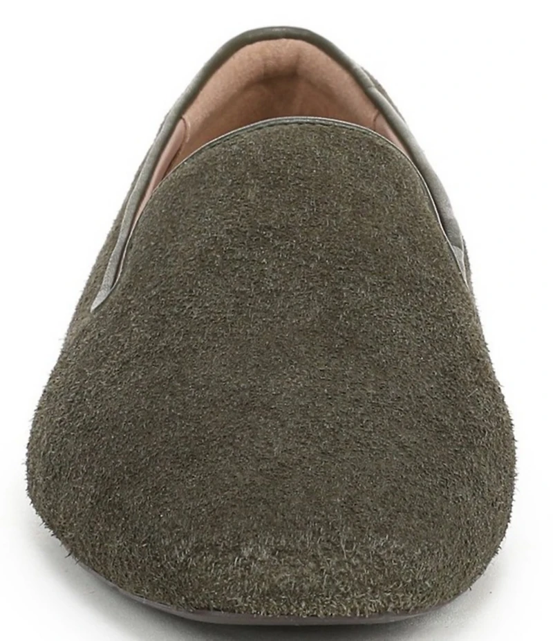 Naturalizer Charm Suede Square Toe Loafers
