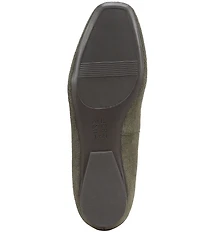 Naturalizer Charm Suede Square Toe Loafers