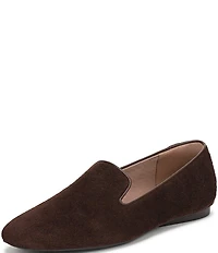 Naturalizer Charm Suede Square Toe Loafers