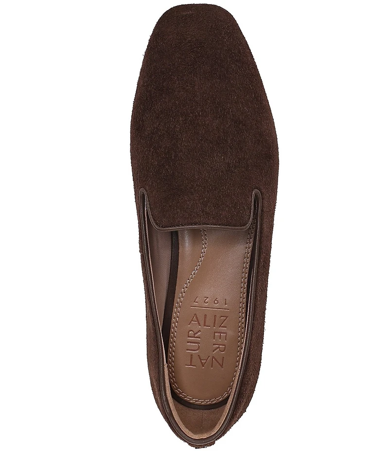 Naturalizer Charm Suede Square Toe Loafers
