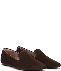 Naturalizer Charm Suede Square Toe Loafers