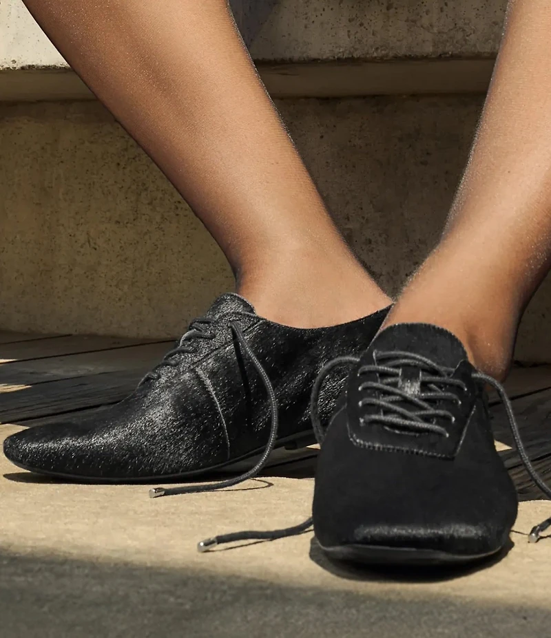 Naturalizer Chazz Calf Hair Lace-Up Oxfords