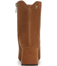 Naturalizer Christine Suede Dress Booties