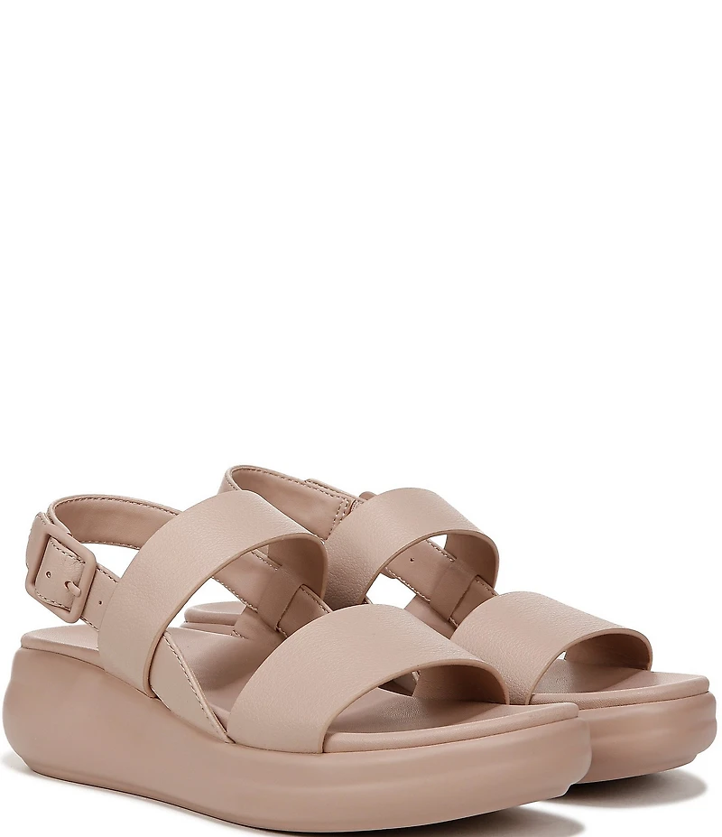 Naturalizer Coast Platform Wedge Slingback Sandals
