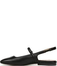 Naturalizer Connie Leather Slingback Mary Jane Square Toe Ballet Flats