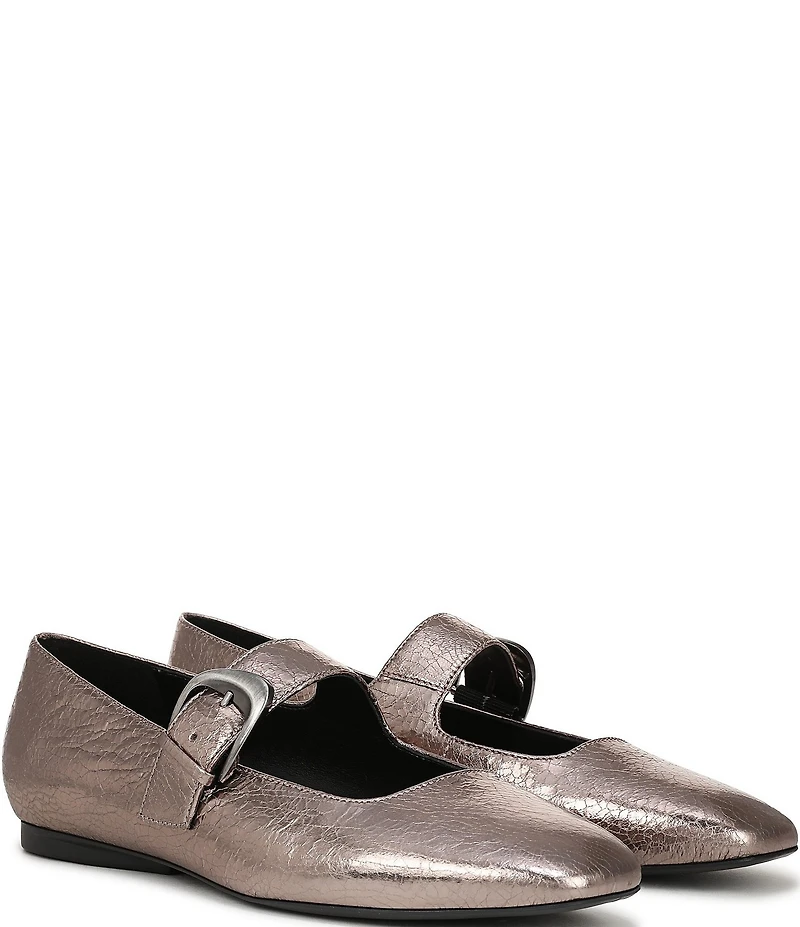 Naturalizer Cosmic Leather Mary Jane Flats