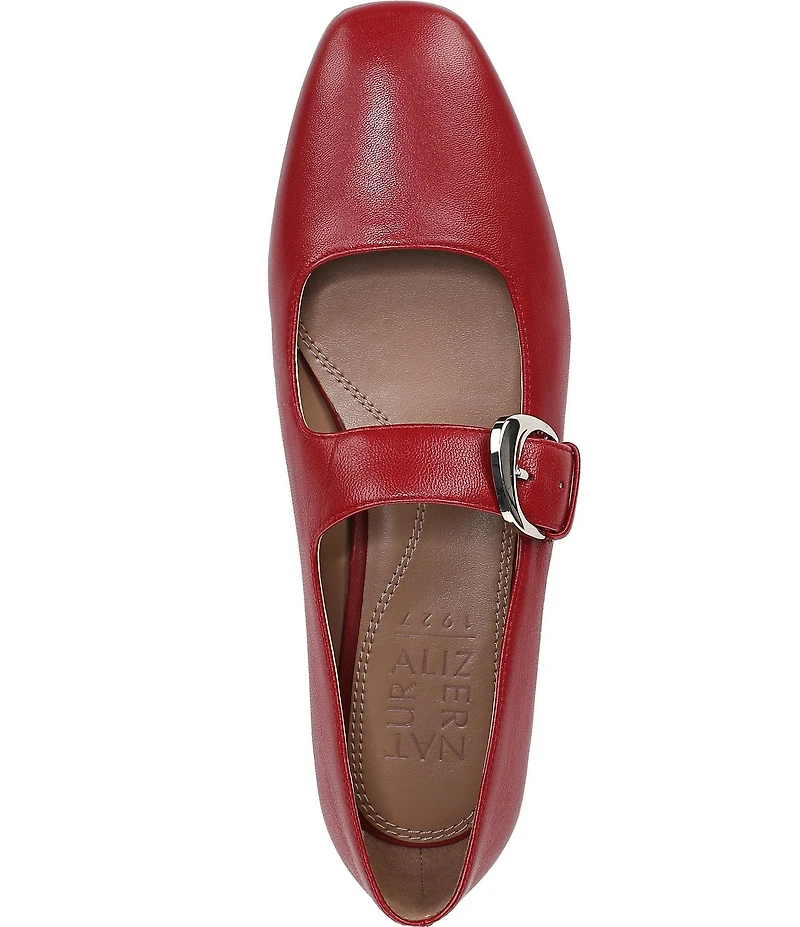 Naturalizer Cosmic Leather Mary Jane Flats