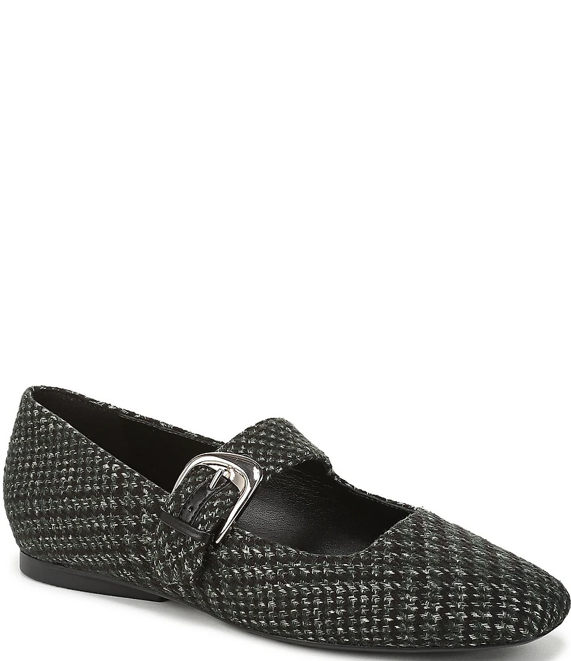 Naturalizer Cosmic Plaid Mary Jane Flats