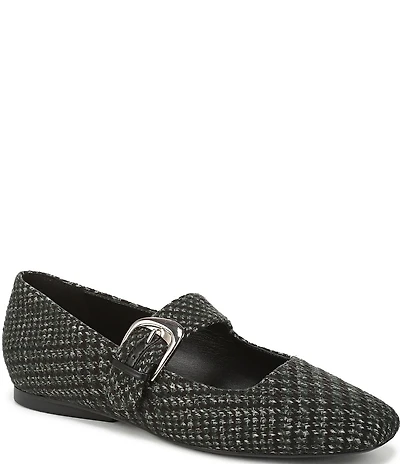 Naturalizer Cosmic Plaid Mary Jane Flats