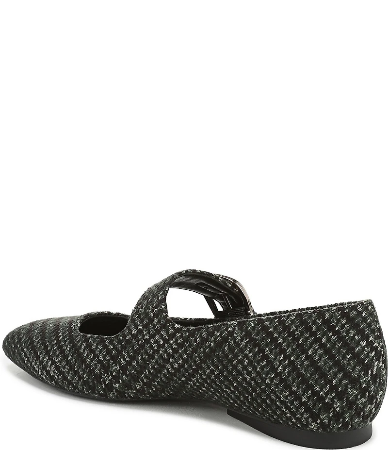 Naturalizer Cosmic Plaid Mary Jane Flats