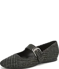 Naturalizer Cosmic Plaid Mary Jane Flats
