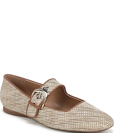 Naturalizer Cosmic Raffia Mary Jane Flats