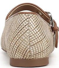 Naturalizer Cosmic Raffia Mary Jane Flats