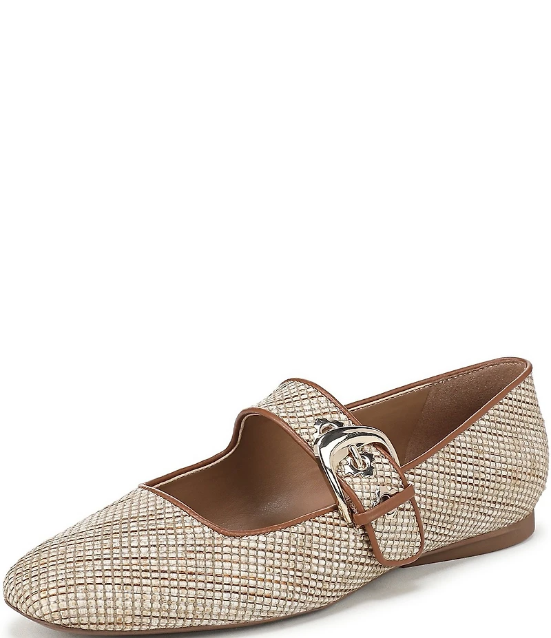 Naturalizer Cosmic Raffia Mary Jane Flats