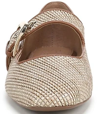 Naturalizer Cosmic Raffia Mary Jane Flats