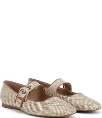 Naturalizer Cosmic Raffia Mary Jane Flats