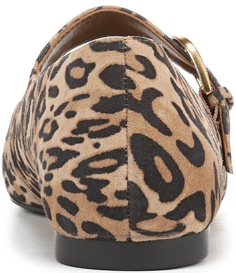 Naturalizer Cosmic Suede Leopard Mary Jane Flats
