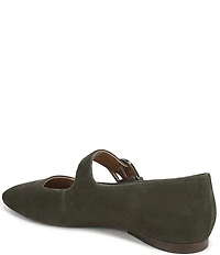 Naturalizer Cosmic Suede Mary Jane Flats
