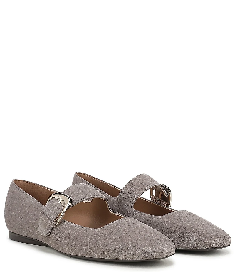 Naturalizer Cosmic Suede Mary Jane Flats
