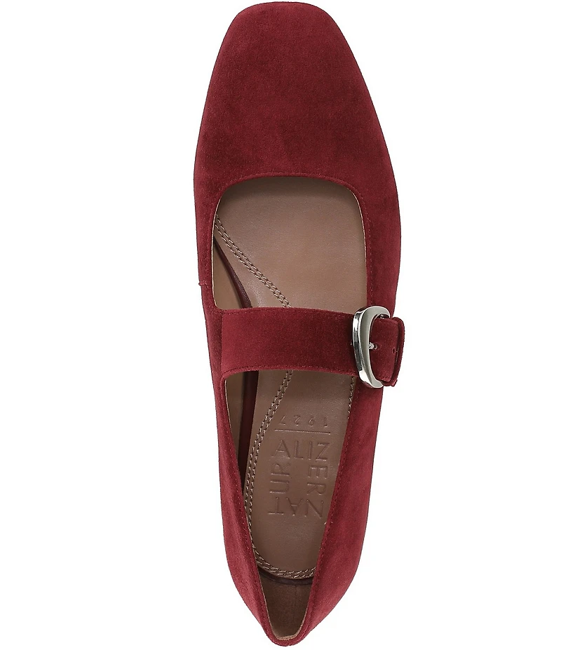 Naturalizer Cosmic Suede Mary Jane Flats