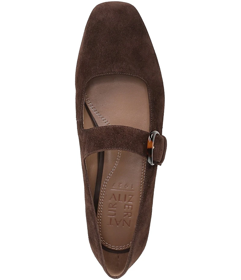 Naturalizer Cosmic Suede Mary Jane Flats