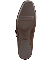 Naturalizer Cosmic Suede Mary Jane Flats