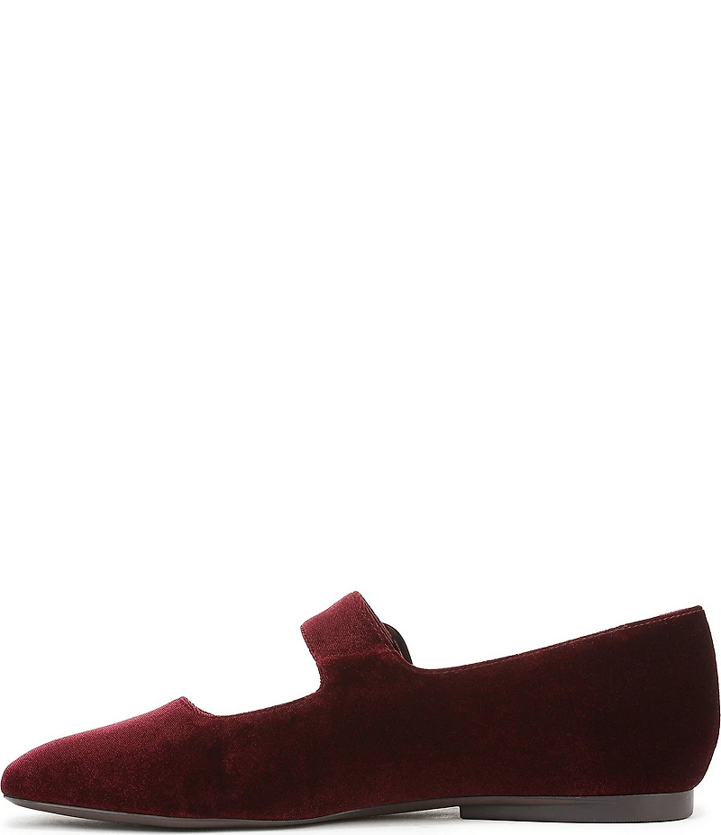 Naturalizer Cosmic Velvet Mary Jane Flats
